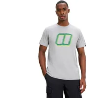 Berghaus Men's Glitched Blocks Tee, grey marl bci M