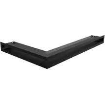 Kratki Lüftungsgitter 40 x 60 x 6 cm Stahl Schwarz
