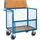 rollcart transportsysteme Drahtkastenwagen halb geklappt und vergittert mit Deckel