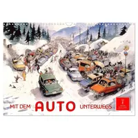 Calvendo Mit dem Auto unterwegs (Wandkalender 2026 DIN A3