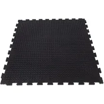 Floordirekt Puzzle-stallmatte aus Gummi Buffalo beidseitige Noppenfläche 100x100 cm