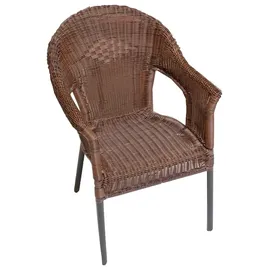 Merxx Ravenna Stapelsessel 61 x 67 x 87 cm braun 2 St.