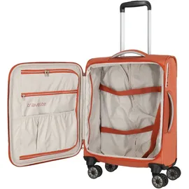 Travelite Miigo 4-Rollen S Cabin 55 cm / 35 l safran