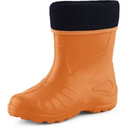 Kinder Gummistiefel Gefüttert KL058 - Orange - 22