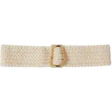 Comma, Elastischer Gürtel Polyester/Polyurethan beige 105