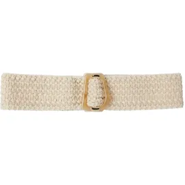 Comma, Elastischer Gürtel Polyester/Polyurethan beige 105