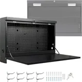 Wiltec Wiltec, Werkbank zur Wandmontage 50kg Werkzeugbank klappbar Werktisch Lochwand 69 cm, 91 cm)