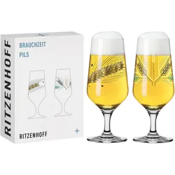 RITZENHOFF Pilsglas Brauchzeit  2er #5 #6 A. Preis F22