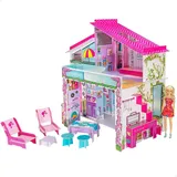 Lisciani Barbie Summer Villa With Doll