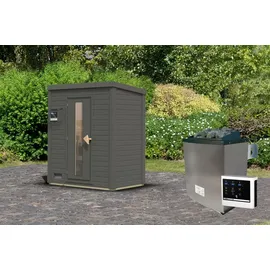 Karibu Hytti 0 inkl. 9 kW Ofen + ext. Steuerung