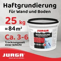 JURGA Quarzgrund Weiß 25 kg ≈ Haftgrund Fliese auf