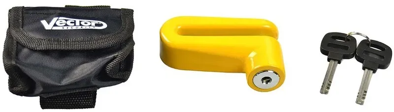 VECTOR Disc Mini Disc Lock - Ø10mm - Gelb, gelb