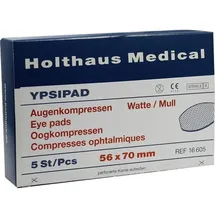 Holthaus Augenkompresse 5,6 x 7,0 cm