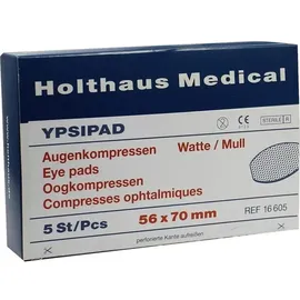 Holthaus Augenkompresse 5,6 x 7,0 cm
