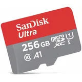 SanDisk microSDXC Ultra 256GB Class 10 100MB/s UHS-I U1 A1 + SD-Adapter