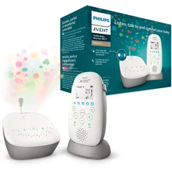 Philips AVENT Babyphone »SCD733/26«, mit Schlafliedern und Sternenhimmel-Projektion Philips AVENT weiß