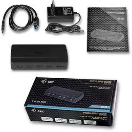 iTEC i-tec USB 3.0 Advance Charging HUB Aktiv mit Netzadapter