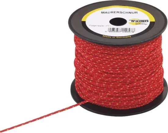 Profi-Maurerschnur rot - 1,7mm x 50m
