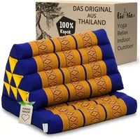 Livasia Thaikissen 1 Auflage - 75x50x8cm - Dreieckskissen mit