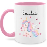 Tasse Tassen 325ml - Süßes Einhorn Sweet Unicorn - 325 ml - Rosa - name einhörnern personalisierte unicorns einhorntassen personlisierte wunschname sachen tasse+personalisiert und geschenke motiv