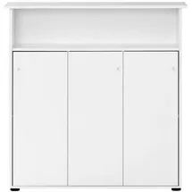 Proregal Empfangstheke 111 x 107 x 44 cm Weiß