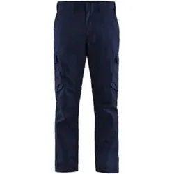 Blakläder Bundhose Industrie Stretch, marineblau / kornblau, Konfektionsgröße 54