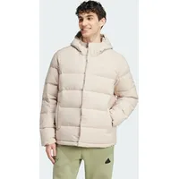 Adidas Helionic Hooded Daunenjacke Wonder Beige / Wonder Beige L