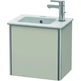 Duravit Waschtischunterschrank XSquare 41x28,9x40cm, wandhängend, Tür rechts, Taupe
