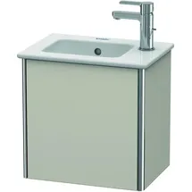 Duravit Waschtischunterschrank XSquare 41x28,9x40cm, wandhängend, Tür rechts, Taupe