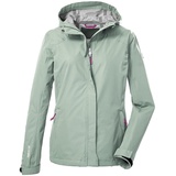 KILLTEC Damen 2 1/2 Lagen Funktionsjacke/Outdoorjacke mit Kapuze, packbar KOS 49 WMN JCKT; hell pistazie, 42,