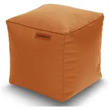 Green Bean Pouf Sitzsack-Hocker Kunstleder 40 x 40 x 40 cm Braun