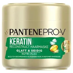 PANTENE PRO-V GLATT & SEIDIG KERATIN RECONSTRUCT Haarmaske 300 ml