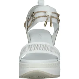 Nero Giardini Keilsandaletten Herren Beige/Gold/Weiß 41