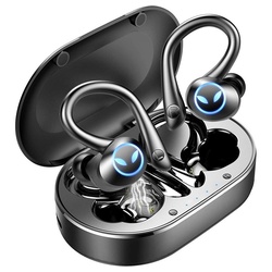 GelldG Bluetooth Kopfhörer Sport, In Ear Kopfhörer Kabellos Bluetooth 5.1 Bluetooth-Kopfhörer (Bluetooth, Voice Assistant, Bluetooth, Stereo) schwarz