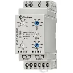 Finder Netzüberwachung 3-Phasen, 380-415VAC 70.42.8.400.2032