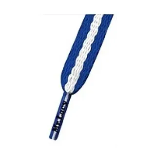 Mr. Lacy Schnürsenkel stripies royal blue white