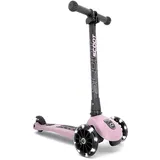 Scoot and Ride Scoot & Ride Highwaykick 3 LED Scooter Roller rose