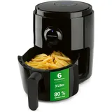 GOURMETmaxx Heißluft-Fritteuse Digital 3l 1400W