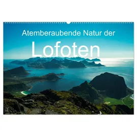 Calvendo Atemberaubende Natur der Lofoten (Wandkalender 2026 DIN A2 quer), CALVENDO Monatskalender: