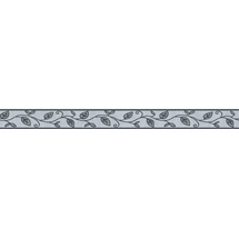 A.S. Création selbstklebende Bordüre Only Borders 9 grau schwarz Made in Germany 262219