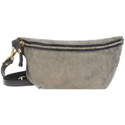 Campomaggi Hasni Umhängetasche Leder 25 cm  grau