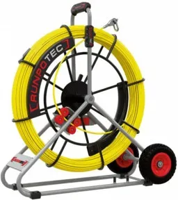 Runpotec Glasfaserstab Profi-Set Länge 80m D.6mm