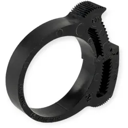 Schlauchschelle Kunststoff, Herbie Clip  Schnapp-Schlauchschelle, Nylon (schwarz)
