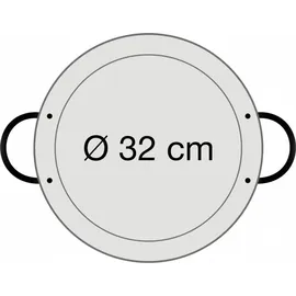 Paella World Paella-Pfanne 32 cm