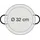Paella World Paella-Pfanne 32 cm