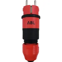 ABL 100000069 Professional Stecker SCHUKO & fr-be 2Elamid-2K rt