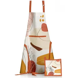 Winkler Küchenschürze, Mehrfarbig, Textil, 72x85 cm, Kochen, Geschirrtücher & Schürzen, Schürzen