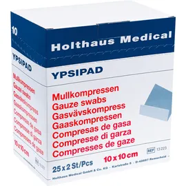 Holthaus Mullkompressen Ypsipad 5x5 cm steril 8fach