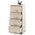 Stella Trading Kommode 38 x 86 x 35 cm Mehrfarbig