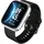 Garett GRC Style BT 41 mm Edelstahlgehäuse silber Silikonarmband schwarz M